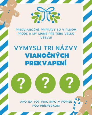 MOŽNO PRÁVE TVOJ NÁPAD BUDE ZREALIZOVANÝ! 😍👇 Aj keď sa nám pred chvíľkou skončilo leto, my už pilne pracujeme na tom, aby...