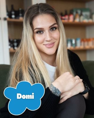 🌷 Domi – naše tvorivé srdce a cit pre krásu. Dominička, Dominička, Domi… 💫 Je to presne ten človek, za ktorým ideš, keď ti...