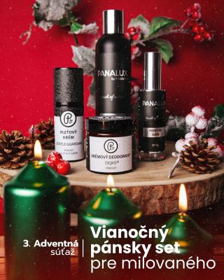 ✨ Máme tu tretí advent a spolu s ním prinášame možnosť vyhrať pánsky balíček pod stromček. 🧔‍♂️🎁POZOR, nakoľko sú Vianoce...