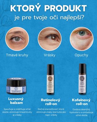 Poznáte naše očné produkty? 👁️ Radi by sme vedeli, ktorý z nich u vás vyhráva a najmä prečo. Aké máte skúsenosti s...
